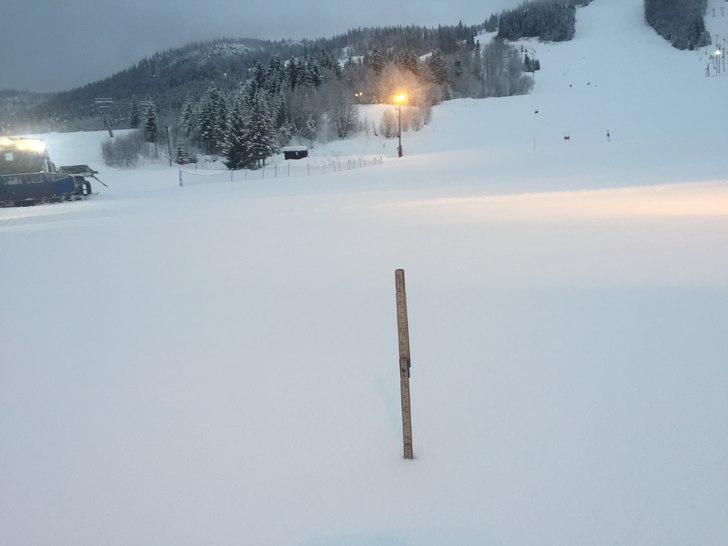 Mye nysnø i dag, ikke alt er preppa.
har kommet 2.