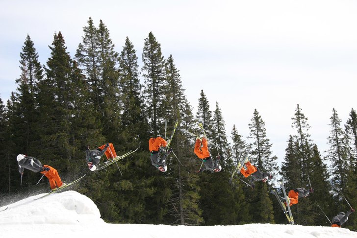 Detta e andra hans andra förösk...(första satt . Foto: Alexander Gleissman. Åkare: Linus Miller.