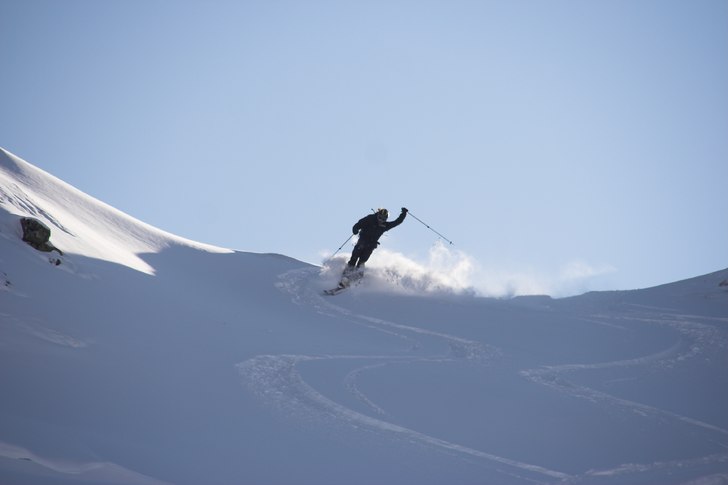 Puder i hemsedal :) . Foto: Jerker Bengtsson. Åkare: Andreas Wiklund.
