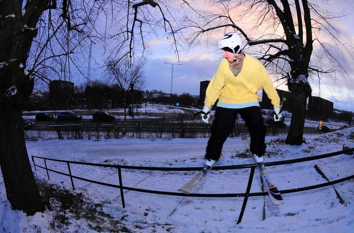 ett skönt reyl i ghettot. Foto: Fredrik Bergqvist. Åkare: Andreas Nyberg.