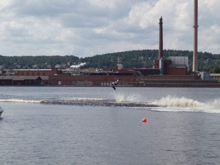 Wake sm i Rocksjön Jönköping. Foto: Robin Ljungqwist. Åkare: okänd.