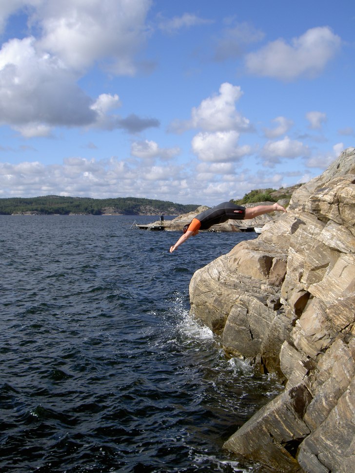 Får duga med sommar i brist på vinter :-). Foto: David Hammar. Åkare: Maria Jönsson.