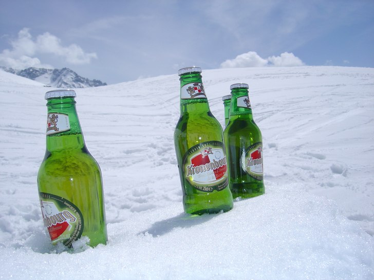 Ibland åker vi inte bara skidor på nyårsresan :. Foto: Christian Holmberg. Åkare: Beer.