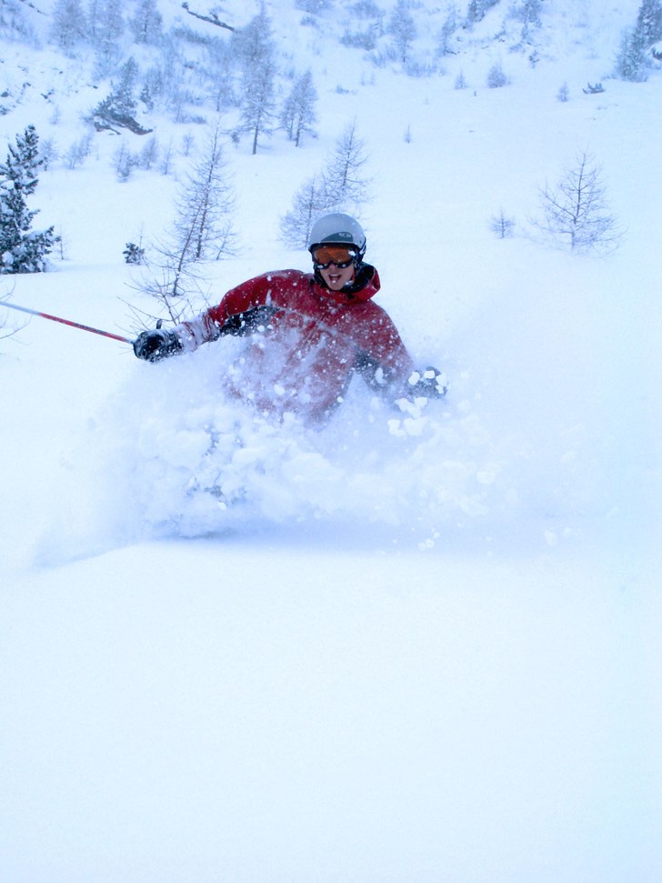 14:19 kallt massa snö! Danne på besök en vecka!. Foto: Björn Bergström Jonsson. Åkare: Daniel Engblom.