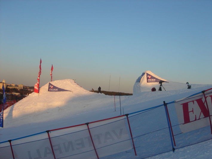 Detta är från våran Stockholm big air tävlin.