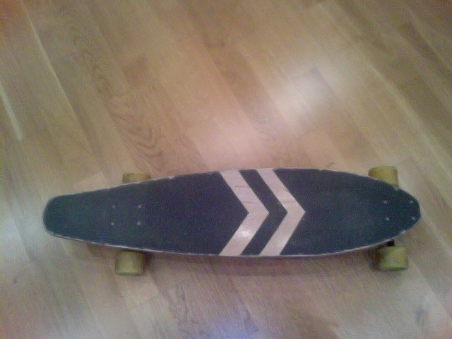 Mitt första longboardbygge. Foto: Oskar Vesterlund.