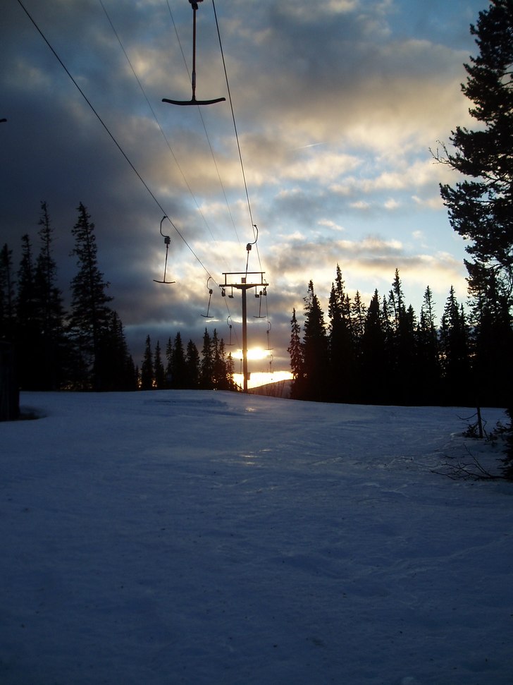 Förhållandena för sköna bilder var perfekta. Foto: Johan Eriksson.