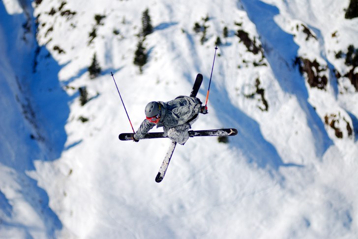 Mayrhofen vans penken park freeski open. Foto: Gustaf Larsson.