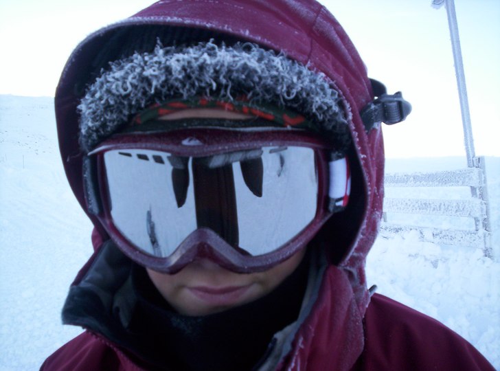 lite frostigt :). Foto: putte. Åkare: jag.