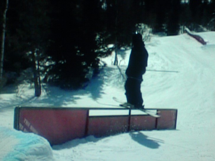 bilden  tagen me en w810i hehe. Åkare: carl.