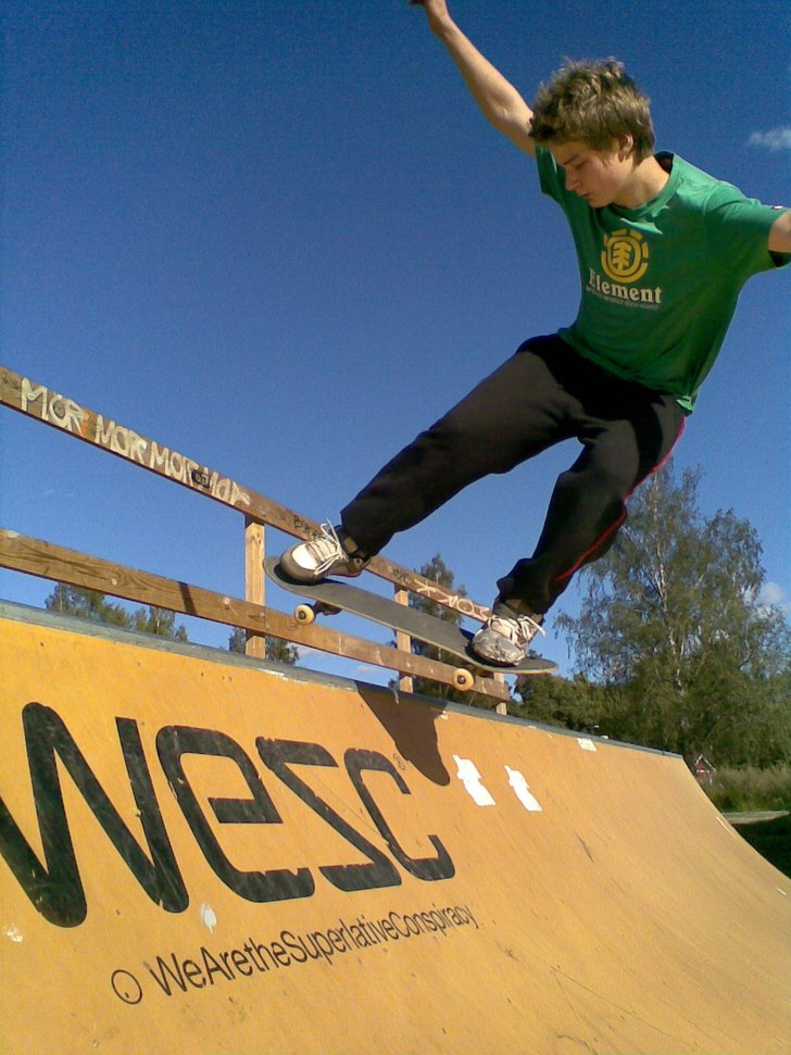 Fakie Disaster. Foto: Rasmus. Åkare: Jag.