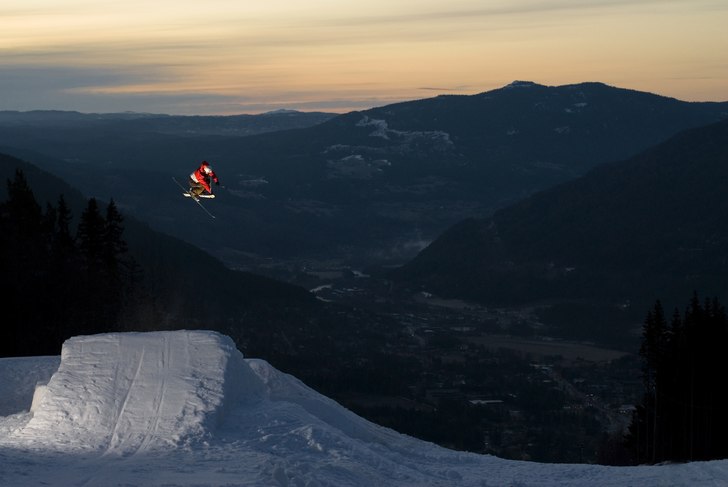 Morningsession in Gol Skisenter!. Foto: Sindre T. Lønnes. Åkare: Bendik Øye.