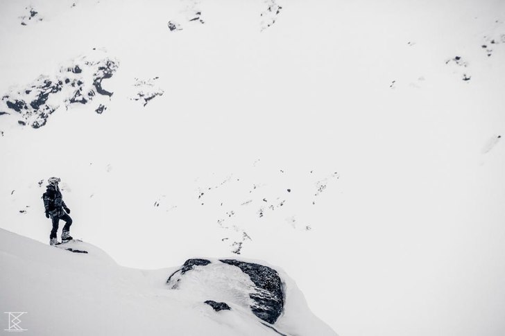 "Her and the mountain, that is all it need to.