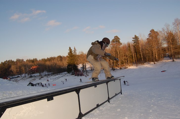 maxorz på boxen. Foto: jag. Åkare: maxi.