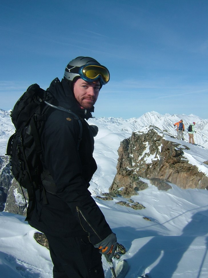 La Meije, La Grave.. Foto: Emma. Åkare: Pierre Jarnbrink.