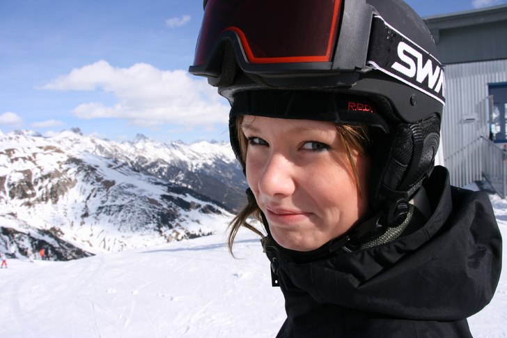 Innan ett åk . Foto: Joakim Johansson. Åkare: Mimmi Staaf.