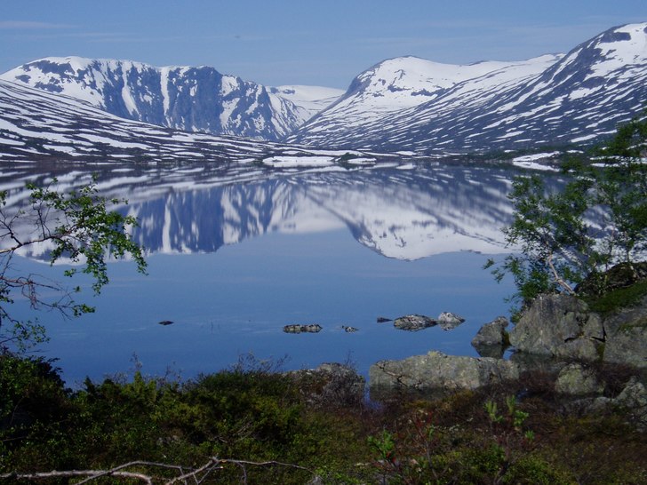 Norge en sommardag... Foto: spiken.