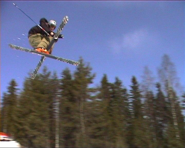 Här gör jag en mutegrab.. Foto: Sebastian Malm. Åkare: Gustav Björkman.