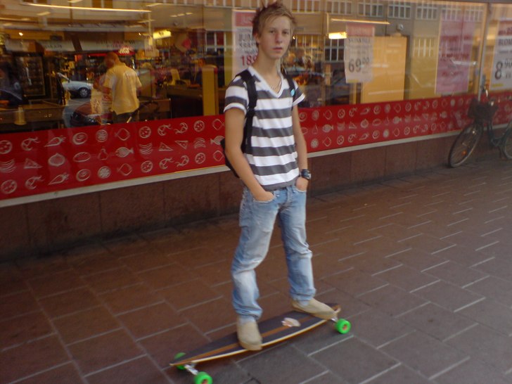 sommar -06. Foto: kristof gorbatjov. Åkare: Ludwig Stenberg.