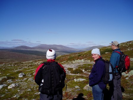 Fjällvandring i Lövaåsen, Grövelsjöfjällen. .