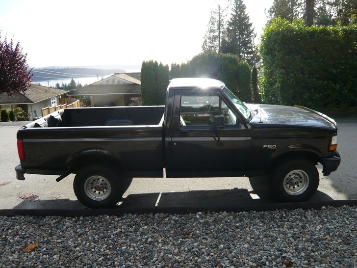 Haer aer vaar Ford truck F-150 som aer till salu..