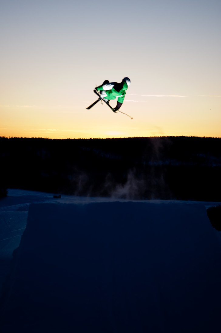 Cork7 tail i skönt väder. Foto: Gustaf Wennerstöm. Åkare: Erik Lundmark.