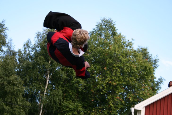 Flatspin 540 . Foto: Lisa Holm. Åkare: Matti Perttula.