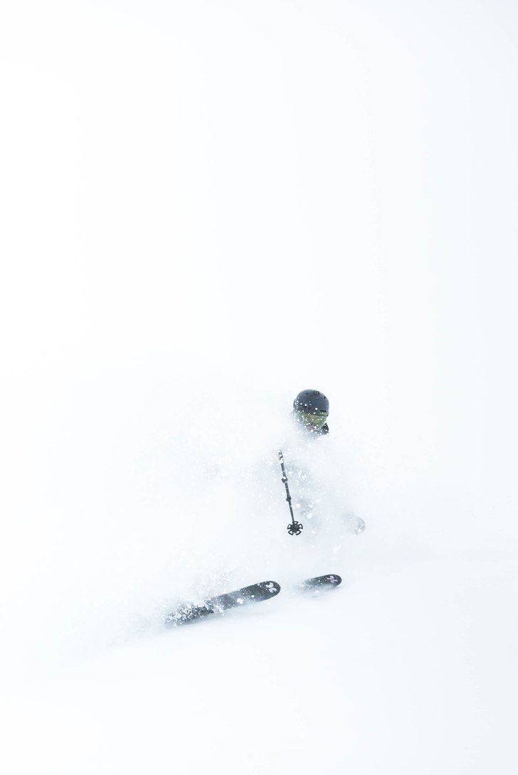 Gustav Corin en dålig dag i Branten. Foto: Axel Mossling.