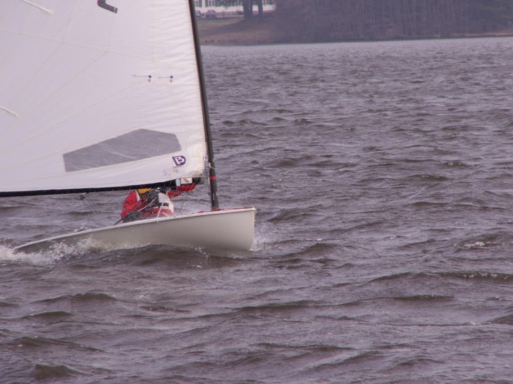 jävlar va de blåste o gick fort, blåste typ15 m. Foto: pappa. Åkare: daniel malmström.