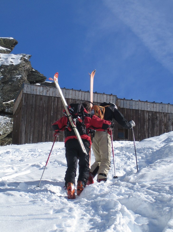 På tur!. Foto: Martin Strandberg. Åkare: Johan & Robban.