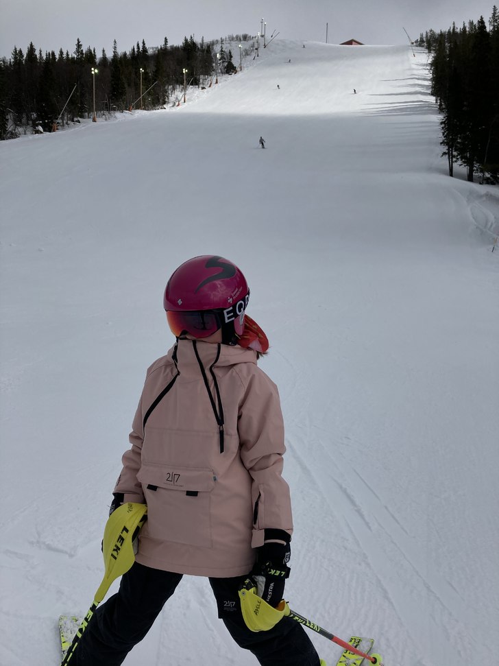 Lundsrappet. Perfekt preppad, supersnö. Påsklov .
