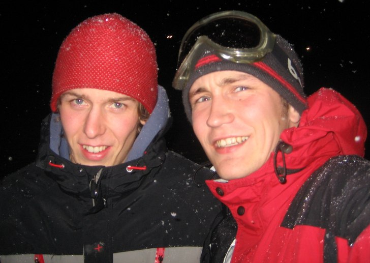 Första snön i Ischgl. Foto: Filip Lorentzon. Åkare: Jag & Erik.