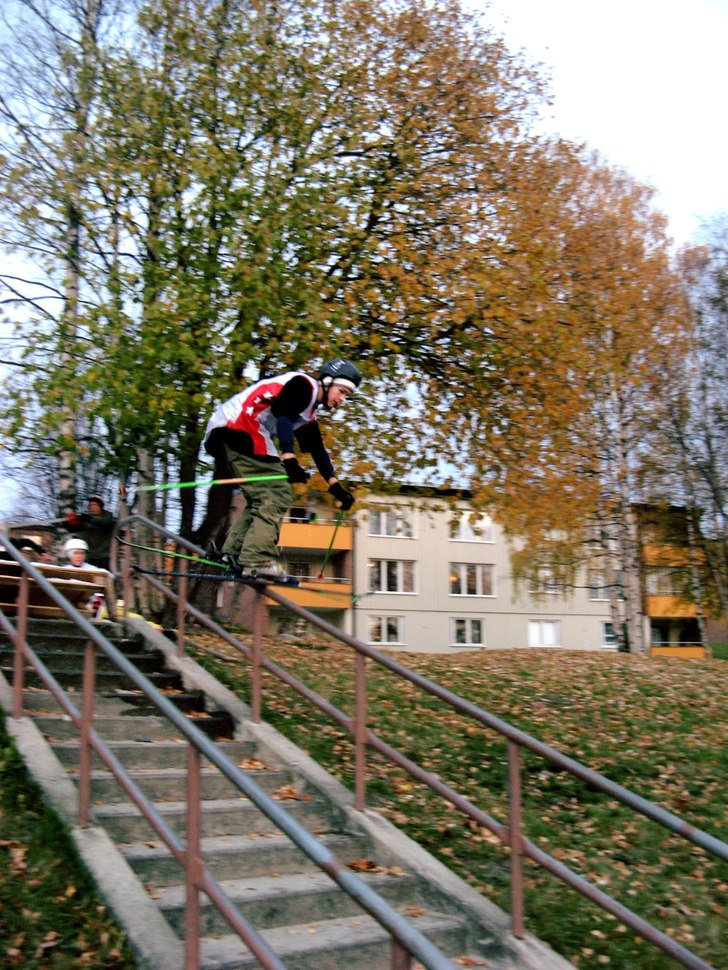 Railing, . Foto: Jesper Westman. Åkare: Emil Westman.