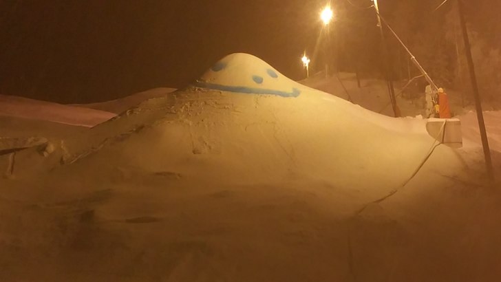 Snøtrollet
Fantastiske forhold i dag med litt sty.