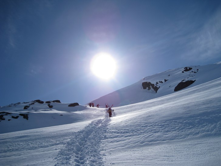 Norddalsbranten - trappan upp. Foto: Kenneth Dalvik. Åkare: Kenneth Dalvik.