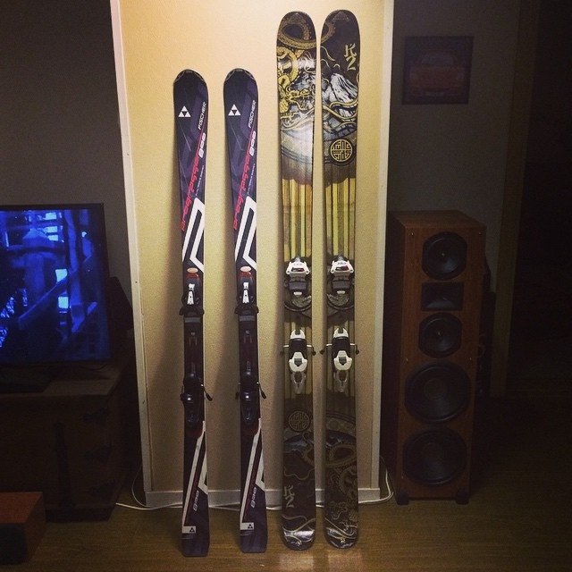 Fischer Progressor 800 180cm
K2 Kungfujas 189cm.