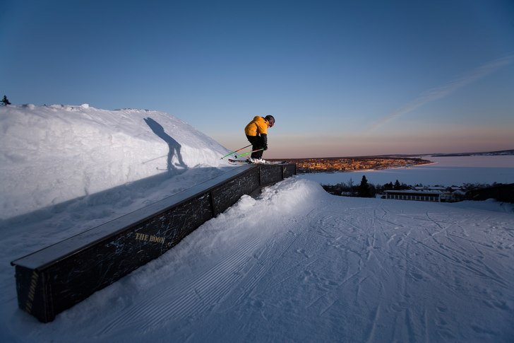 Körde en sunset session i GB. . Foto: Jörgen Nilsson. Åkare: Eric Norrlander.