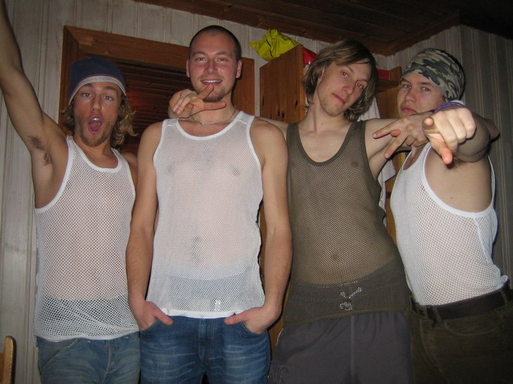Så söta =) . Foto: Mattias Herngren. Åkare: Lasse, Johan, Skantz och Henrik.