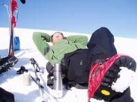 Snö&Lavin utbildning i Låkktatjåkka. . Foto: Sigge. Åkare: Anders Bergwall.