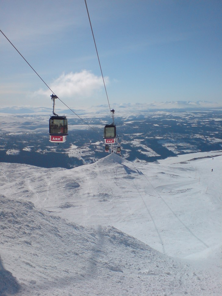 hade turen att få upplev en fin dag i åre!. Foto: Ante Valsberg.