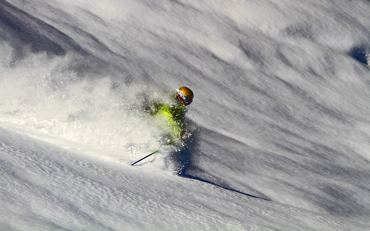 En bra dag på berget. Foto: David Gärdshagen. Åkare: Eric Johansson.