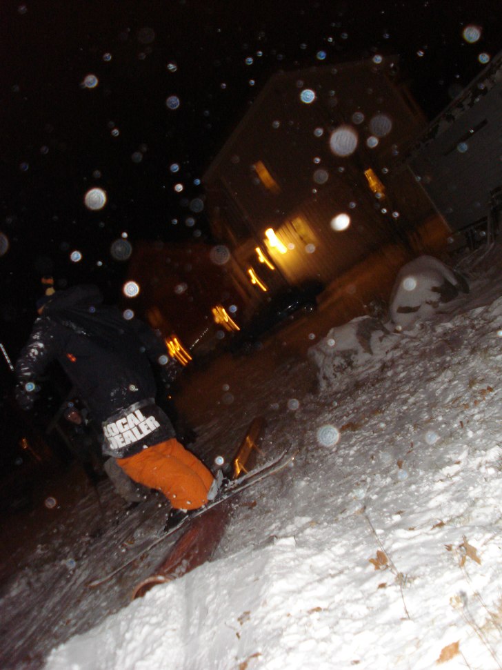 en rail. Foto: Daniel Modig. Åkare: Albin Öster.