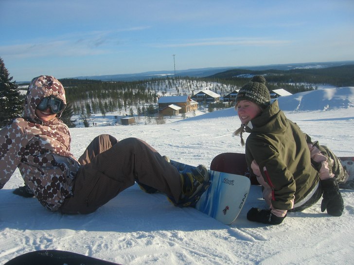 bästa assholeteamet. Foto: emelie är fotograf. Åkare: lisa och jag.