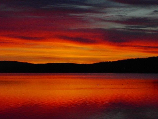 ..efter en heldag på sjön, med mycket slit, blev. Foto: Anders Lönn.