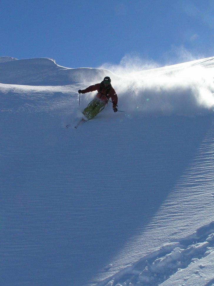 En av de bästa skiddagarna ever.... Foto: Mia Carlén. Åkare: Fredrik Carlén.