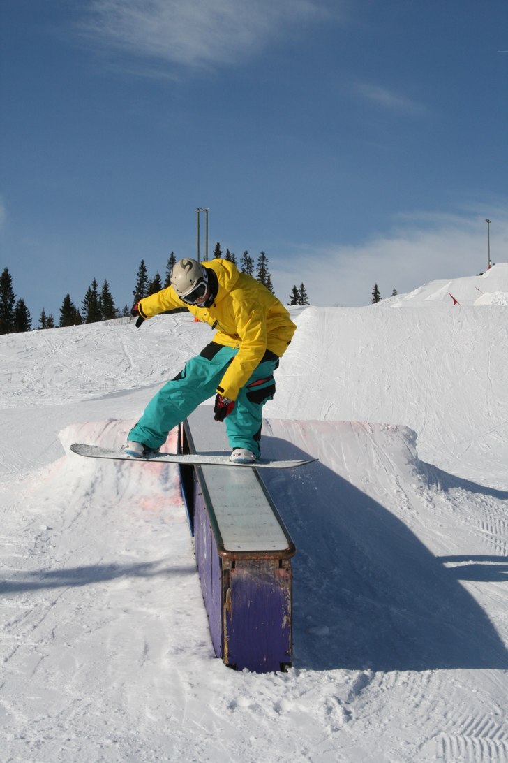 Fet dag i solen i Trysil Parken!. Foto: Hampus Schullström. Åkare: Patric Jansson.