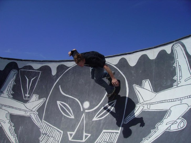 Kanske 2008? Näh...2010 är det nog förresten.... Foto: Svågern. Åkare: Kristian B.