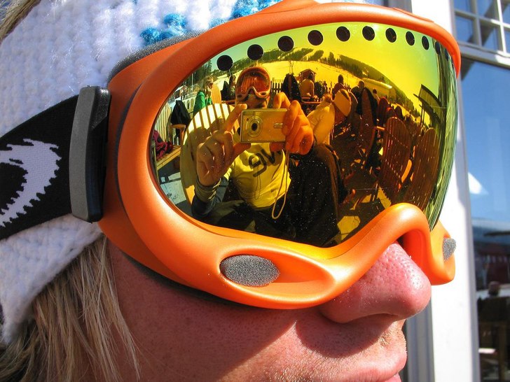 en jävligt soft dag på lodgen, det bästa som h�. Foto: Linda Olsson. Åkare: Jonas Karlsson.