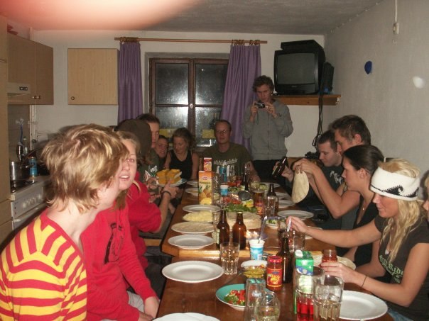 Åkare: taccomiddag på Haus Gruber!!.