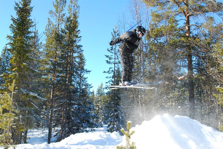 Min första 360 :P. Foto: Petter Andersson. Åkare: Benjamin Claesson.